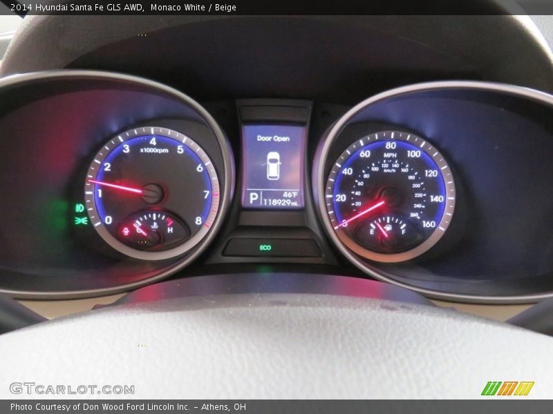  2014 Santa Fe GLS AWD GLS AWD Gauges