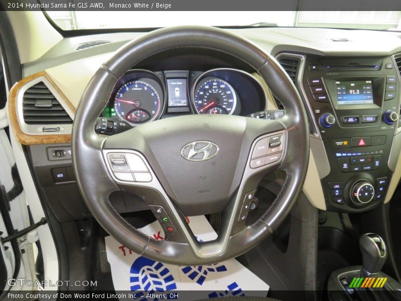  2014 Santa Fe GLS AWD Steering Wheel