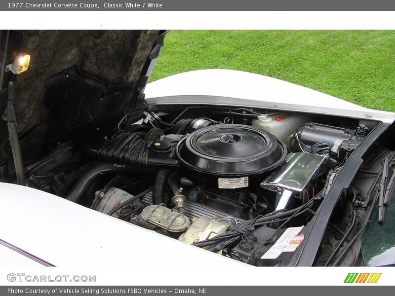  1977 Corvette Coupe Engine - 350 cid OHV 16-Valve V8