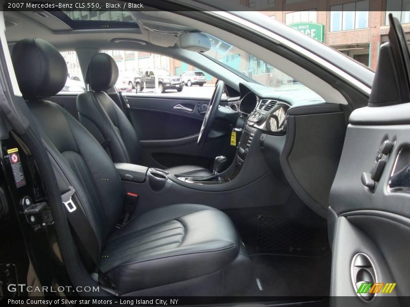 Black / Black 2007 Mercedes-Benz CLS 550
