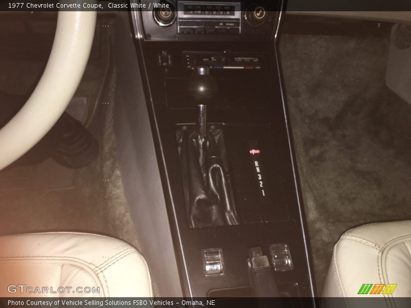 Classic White / White 1977 Chevrolet Corvette Coupe