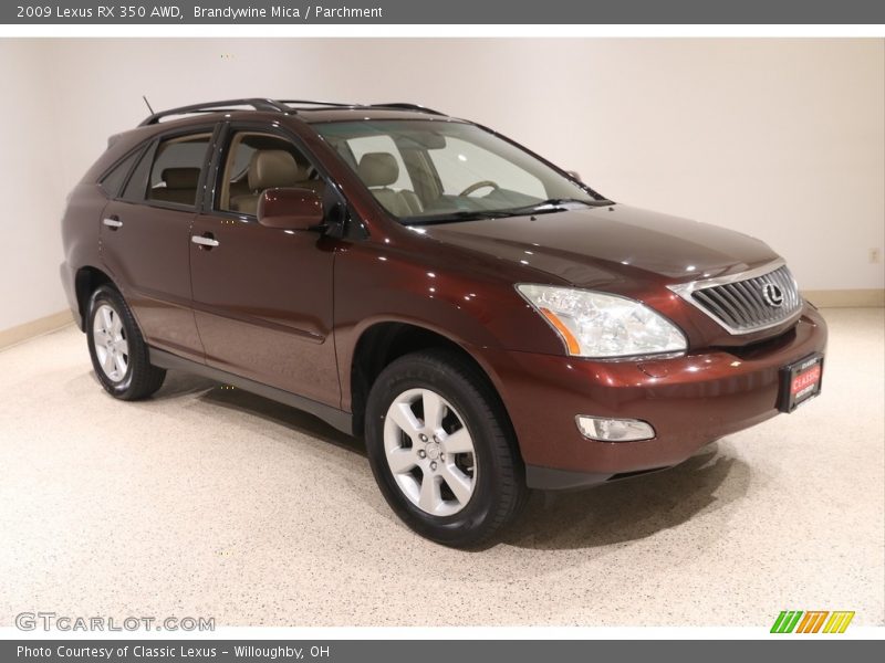 Brandywine Mica / Parchment 2009 Lexus RX 350 AWD