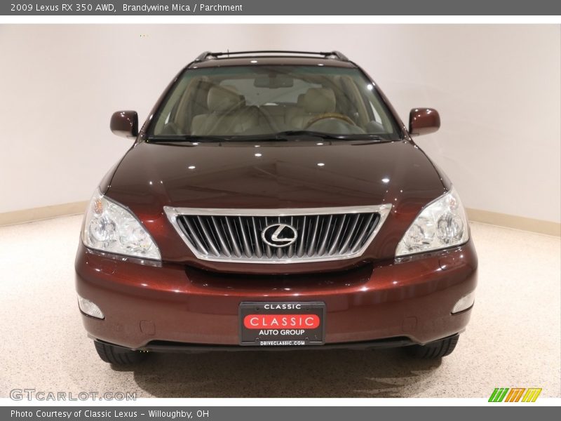 Brandywine Mica / Parchment 2009 Lexus RX 350 AWD