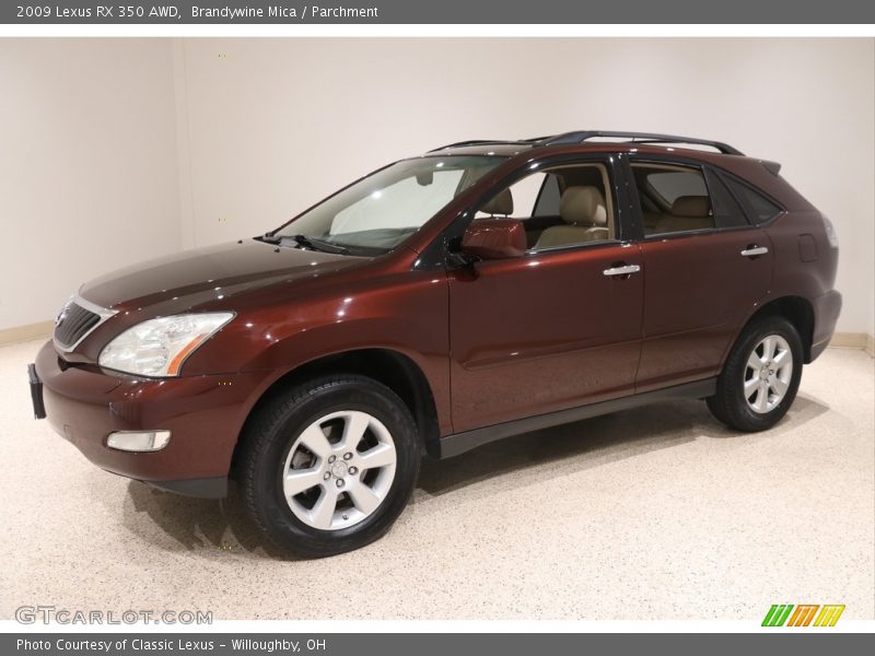 Brandywine Mica / Parchment 2009 Lexus RX 350 AWD