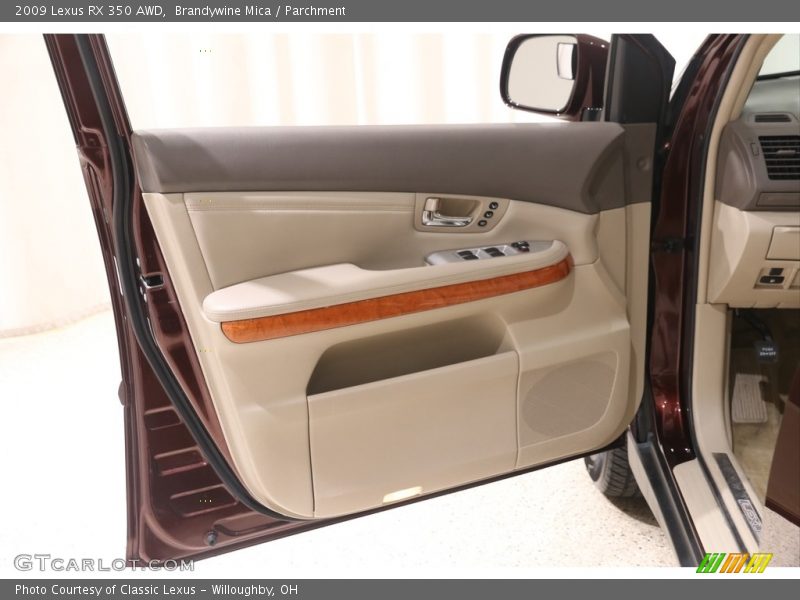 Brandywine Mica / Parchment 2009 Lexus RX 350 AWD