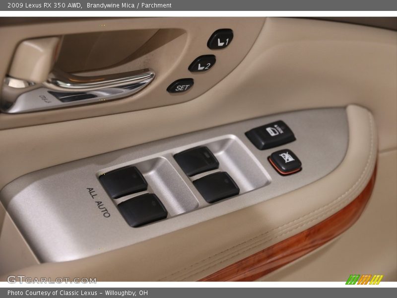 Brandywine Mica / Parchment 2009 Lexus RX 350 AWD