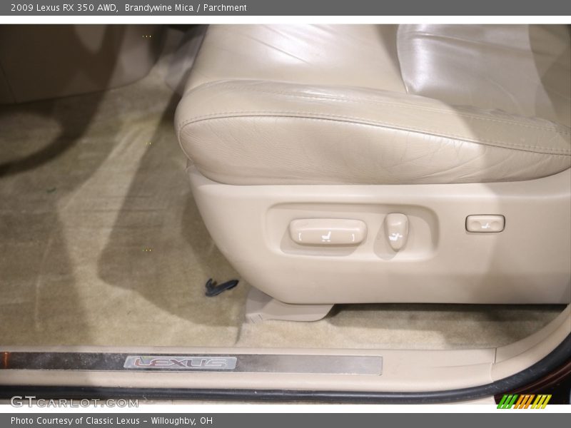 Brandywine Mica / Parchment 2009 Lexus RX 350 AWD