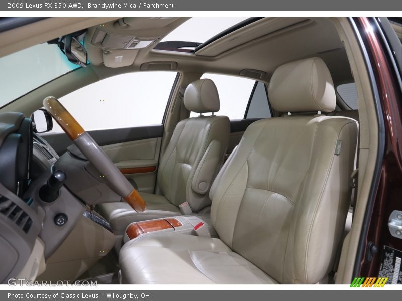 Brandywine Mica / Parchment 2009 Lexus RX 350 AWD