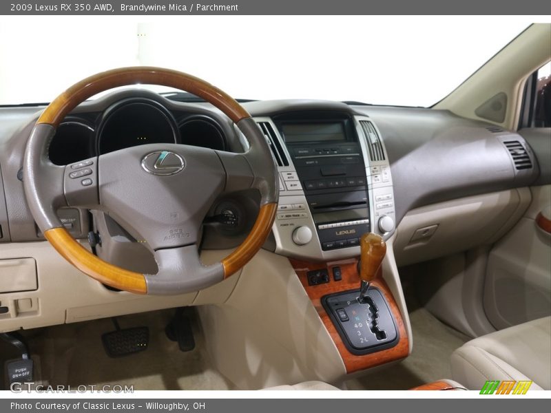 Brandywine Mica / Parchment 2009 Lexus RX 350 AWD