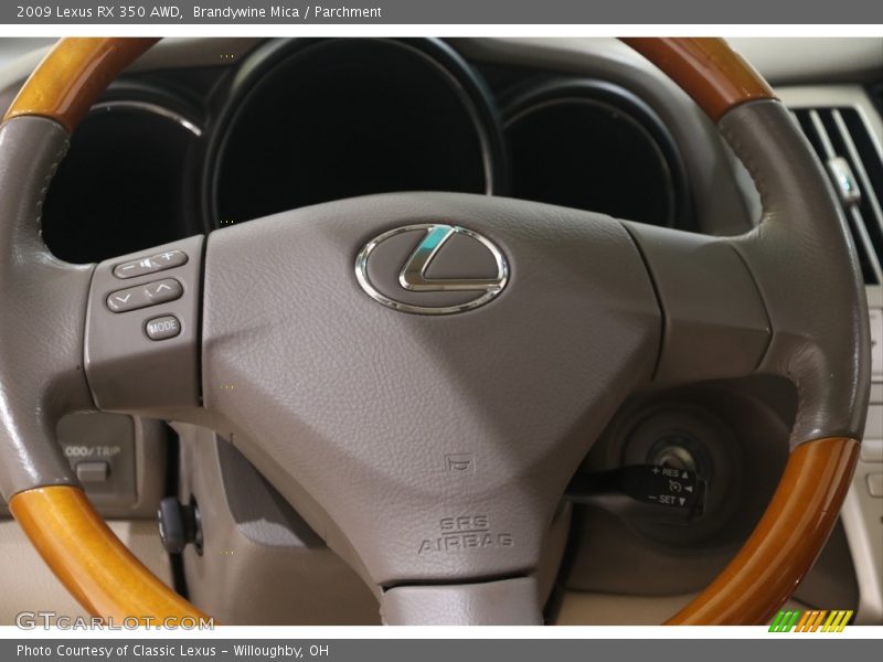 Brandywine Mica / Parchment 2009 Lexus RX 350 AWD