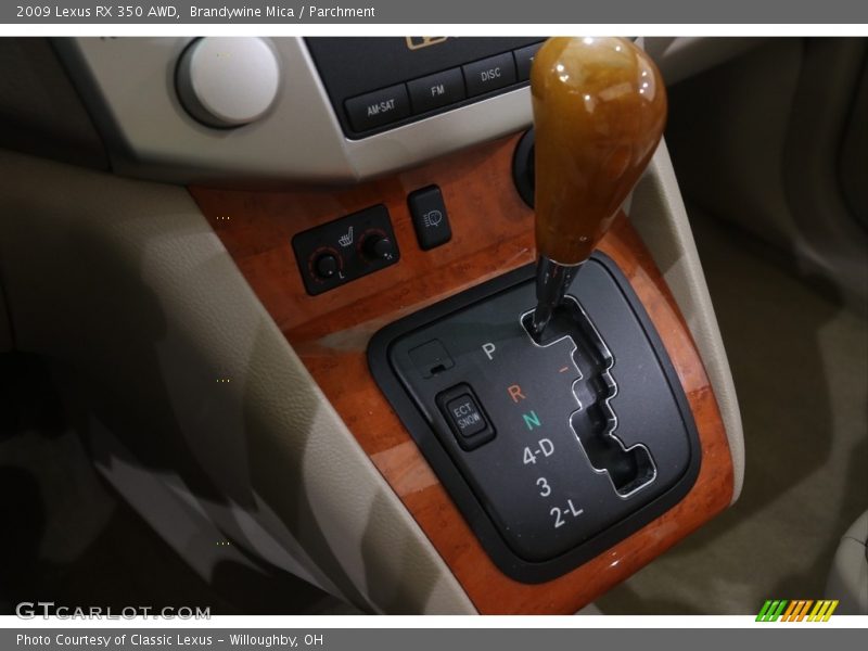 Brandywine Mica / Parchment 2009 Lexus RX 350 AWD