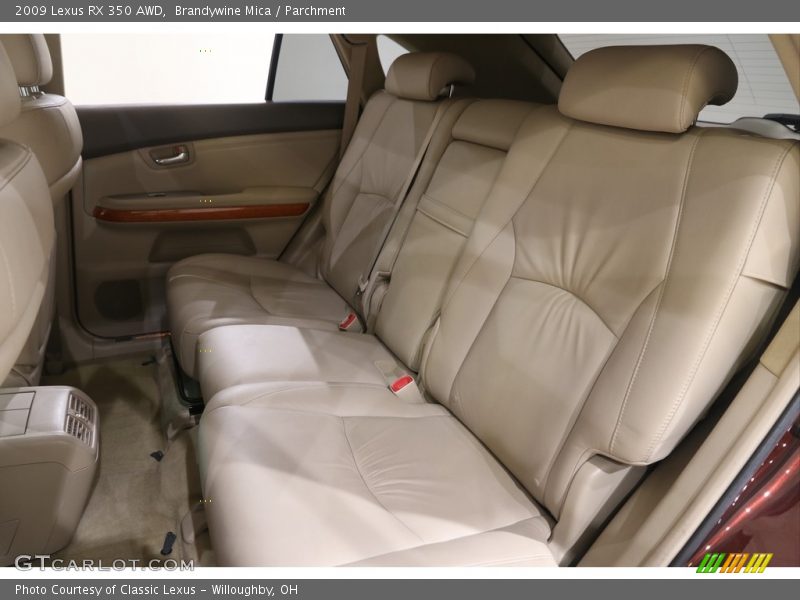Brandywine Mica / Parchment 2009 Lexus RX 350 AWD