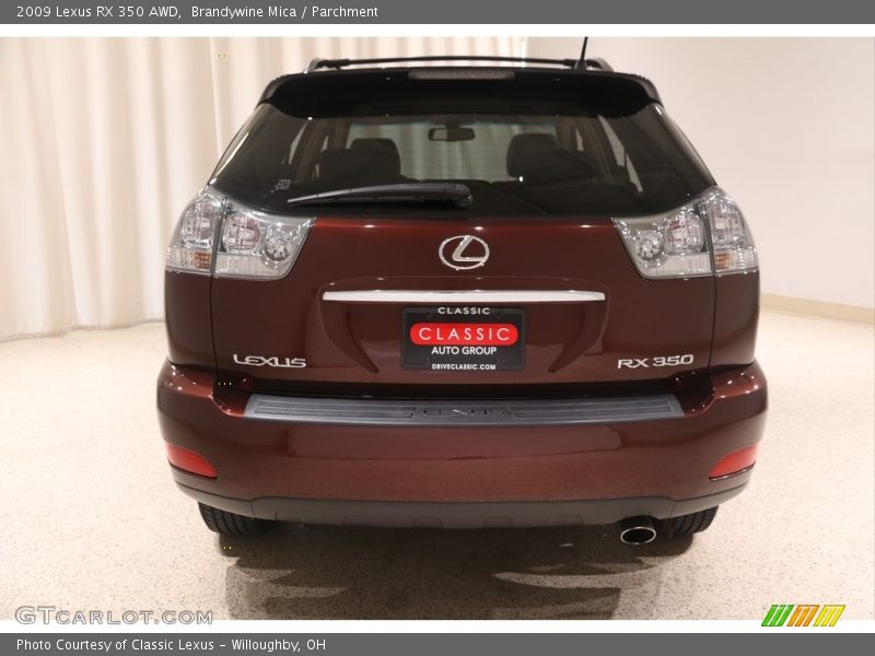 Brandywine Mica / Parchment 2009 Lexus RX 350 AWD