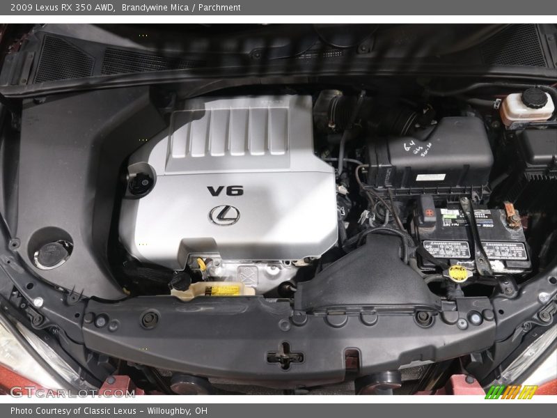 Brandywine Mica / Parchment 2009 Lexus RX 350 AWD