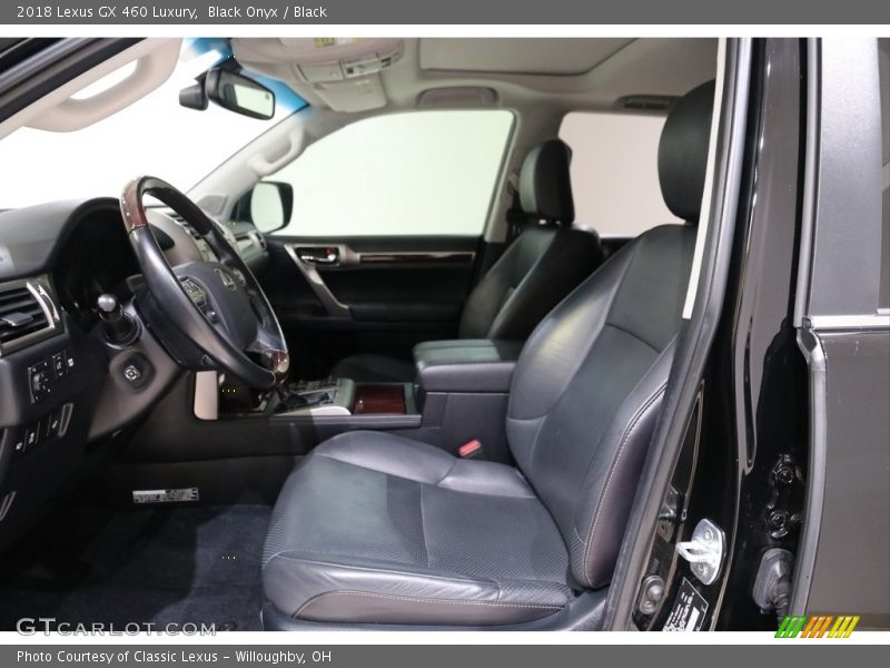 Front Seat of 2018 GX 460 Luxury