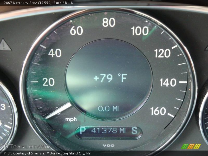Black / Black 2007 Mercedes-Benz CLS 550