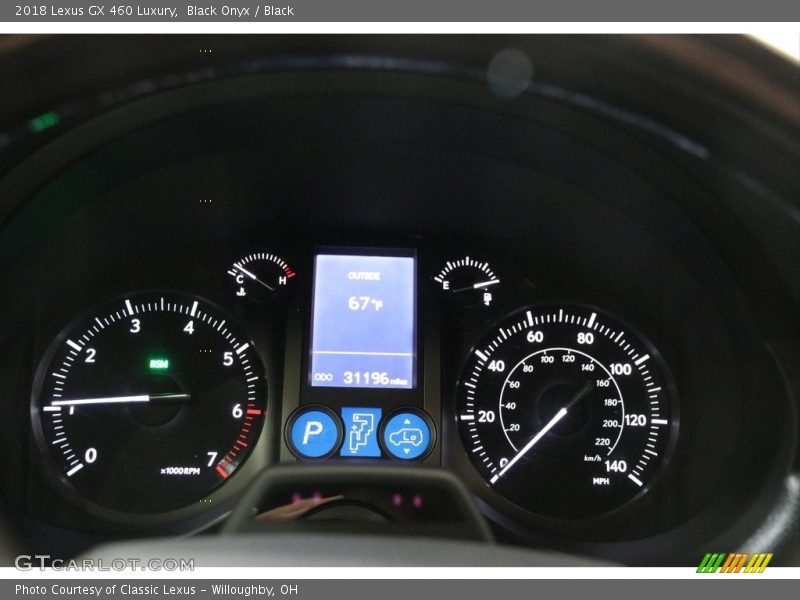  2018 GX 460 Luxury 460 Luxury Gauges