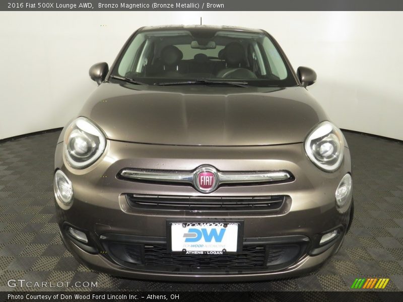 Bronzo Magnetico (Bronze Metallic) / Brown 2016 Fiat 500X Lounge AWD