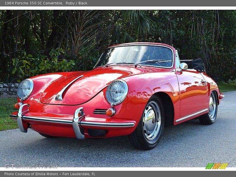  1964 356 SC Convertible Ruby