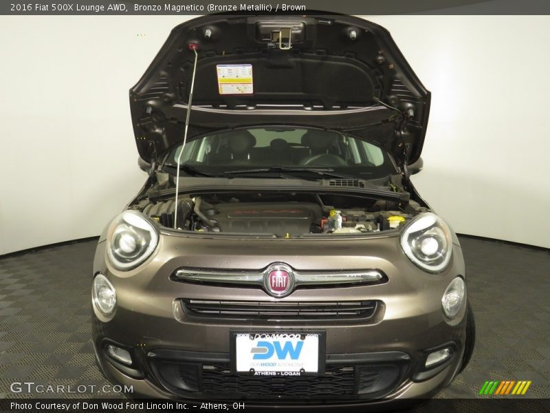 Bronzo Magnetico (Bronze Metallic) / Brown 2016 Fiat 500X Lounge AWD