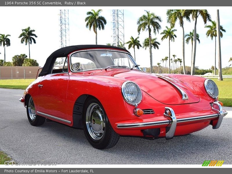  1964 356 SC Convertible Ruby