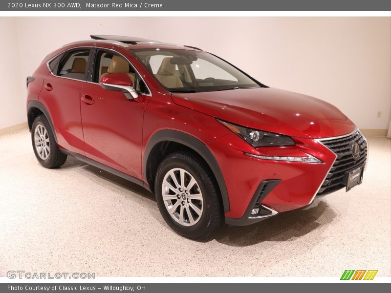 Matador Red Mica / Creme 2020 Lexus NX 300 AWD