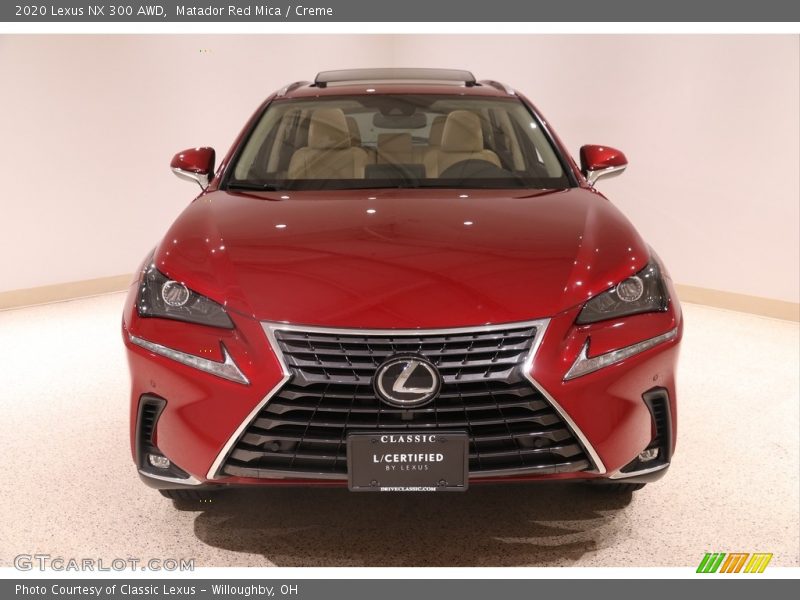 Matador Red Mica / Creme 2020 Lexus NX 300 AWD
