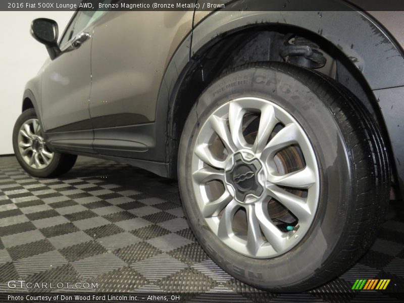 Bronzo Magnetico (Bronze Metallic) / Brown 2016 Fiat 500X Lounge AWD