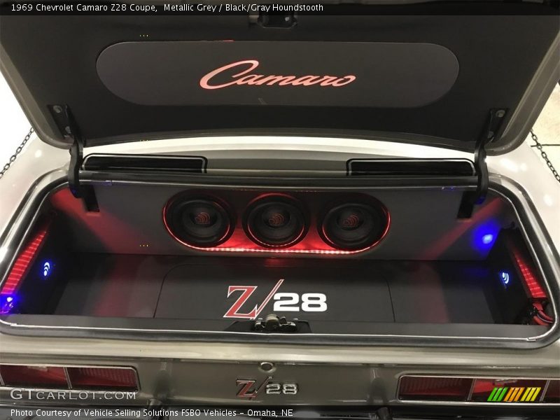 Metallic Grey / Black/Gray Houndstooth 1969 Chevrolet Camaro Z28 Coupe