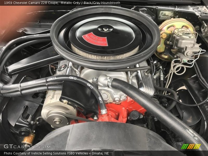  1969 Camaro Z28 Coupe Engine - 302 cid Turbo-Fire OHV 16-Valve V8