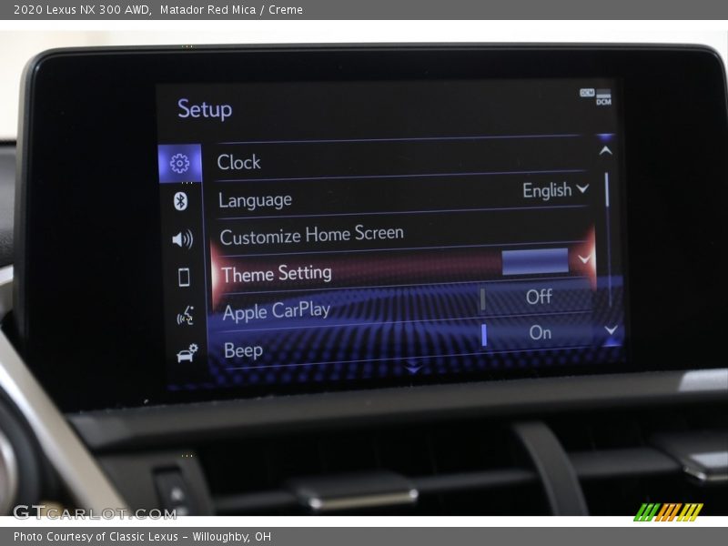 Matador Red Mica / Creme 2020 Lexus NX 300 AWD