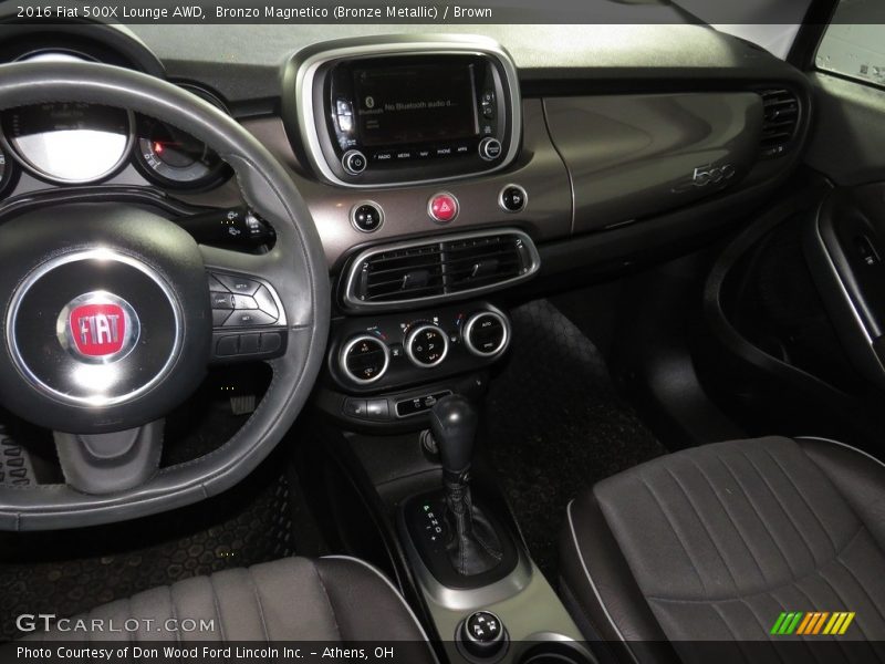 Bronzo Magnetico (Bronze Metallic) / Brown 2016 Fiat 500X Lounge AWD