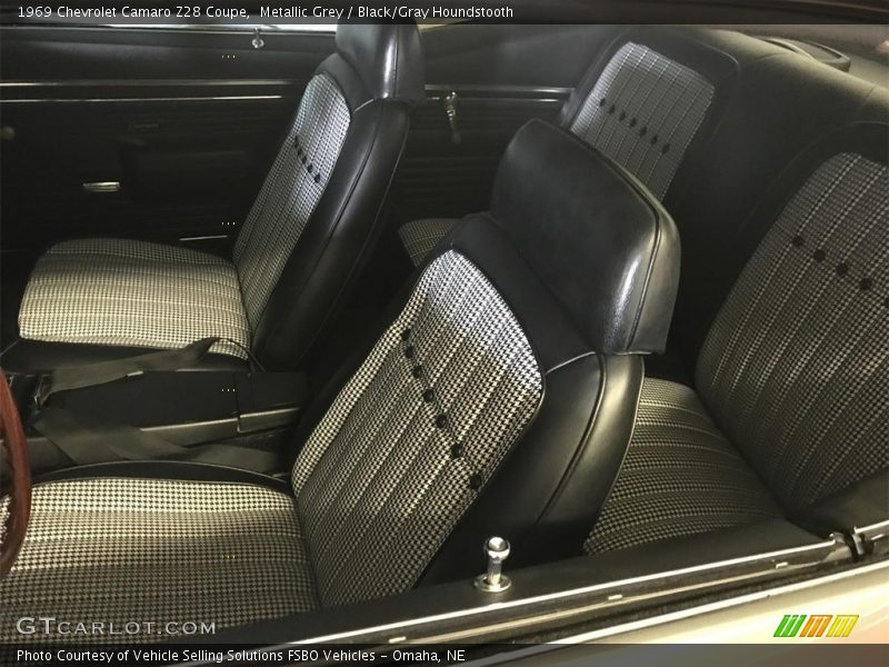Front Seat of 1969 Camaro Z28 Coupe