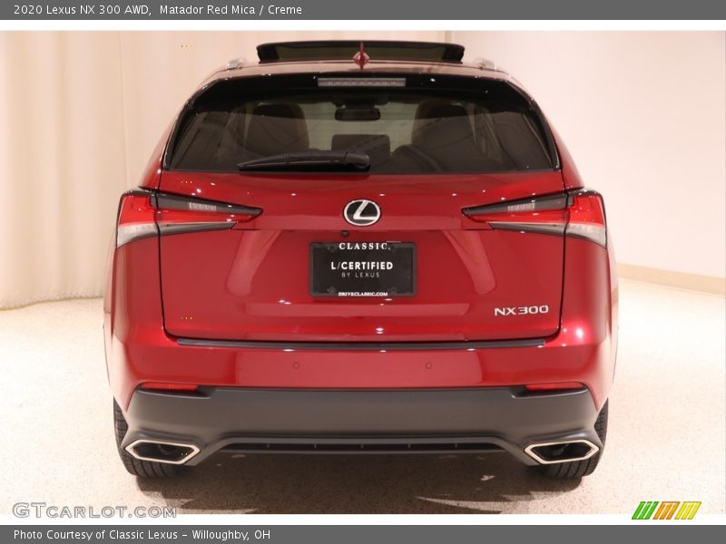 Matador Red Mica / Creme 2020 Lexus NX 300 AWD