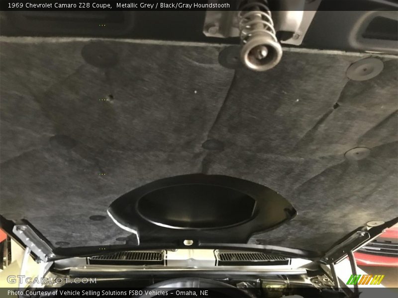 Metallic Grey / Black/Gray Houndstooth 1969 Chevrolet Camaro Z28 Coupe