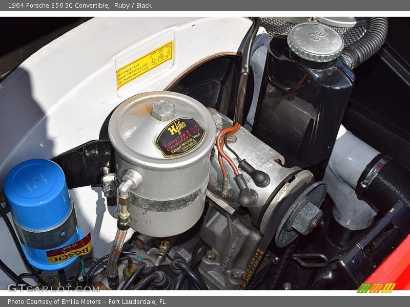  1964 356 SC Convertible Engine - 1.6 Liter Type 616/16 B4 (1600 SC)