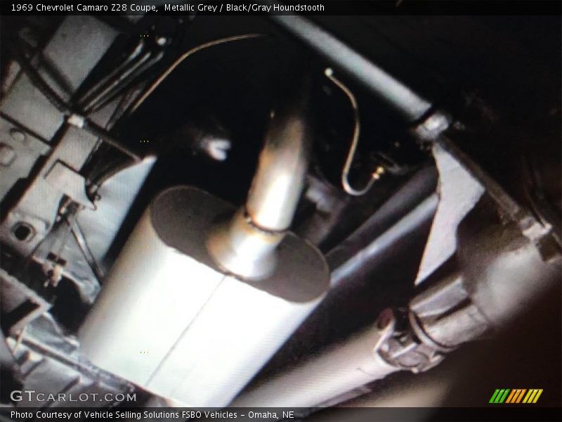 Metallic Grey / Black/Gray Houndstooth 1969 Chevrolet Camaro Z28 Coupe