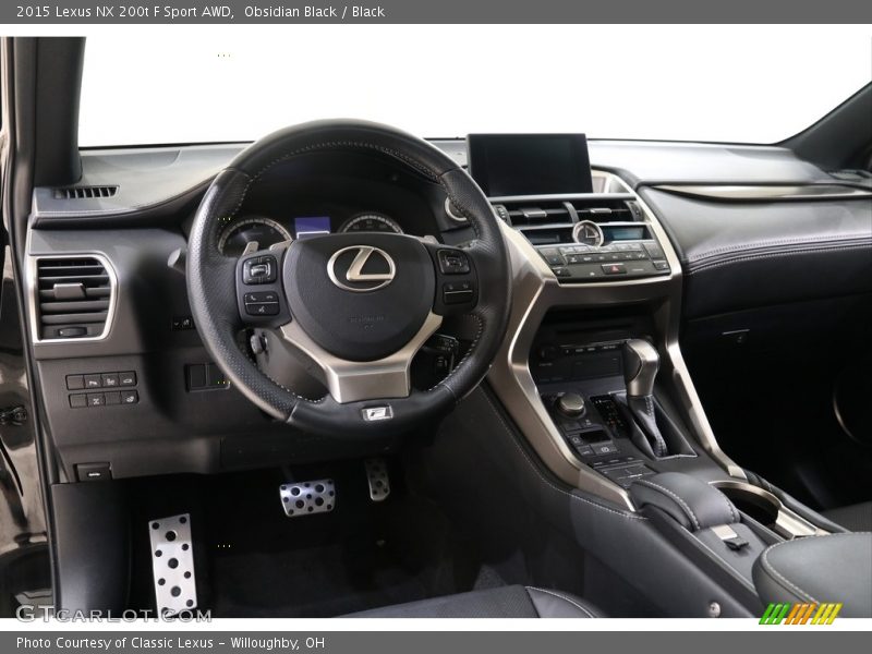 Dashboard of 2015 NX 200t F Sport AWD