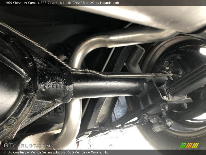 Undercarriage of 1969 Camaro Z28 Coupe