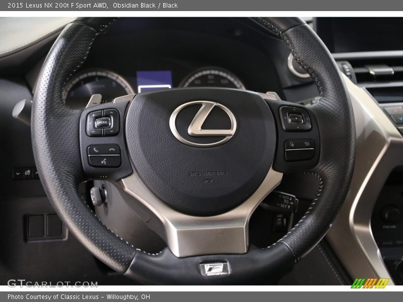  2015 NX 200t F Sport AWD Steering Wheel
