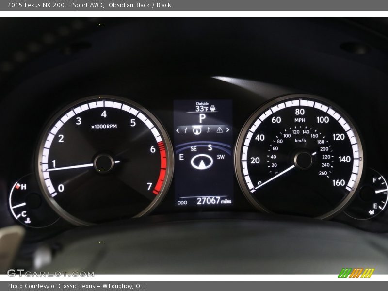  2015 NX 200t F Sport AWD 200t F Sport AWD Gauges