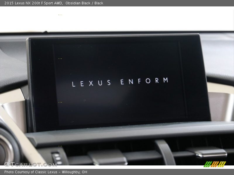 Obsidian Black / Black 2015 Lexus NX 200t F Sport AWD