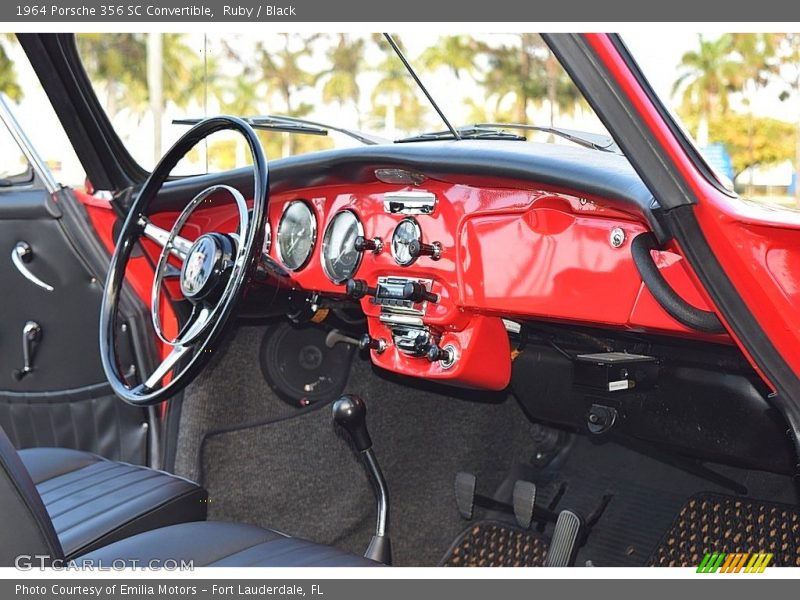 Dashboard of 1964 356 SC Convertible