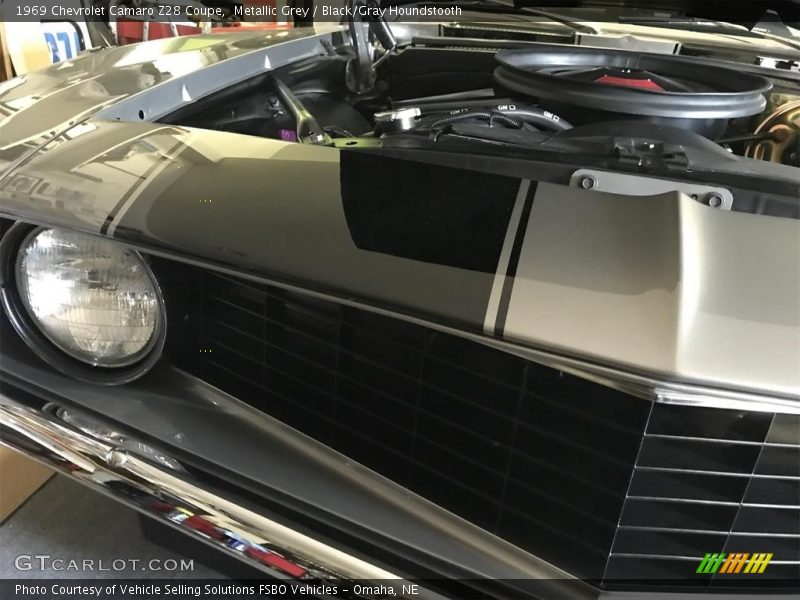 Metallic Grey / Black/Gray Houndstooth 1969 Chevrolet Camaro Z28 Coupe
