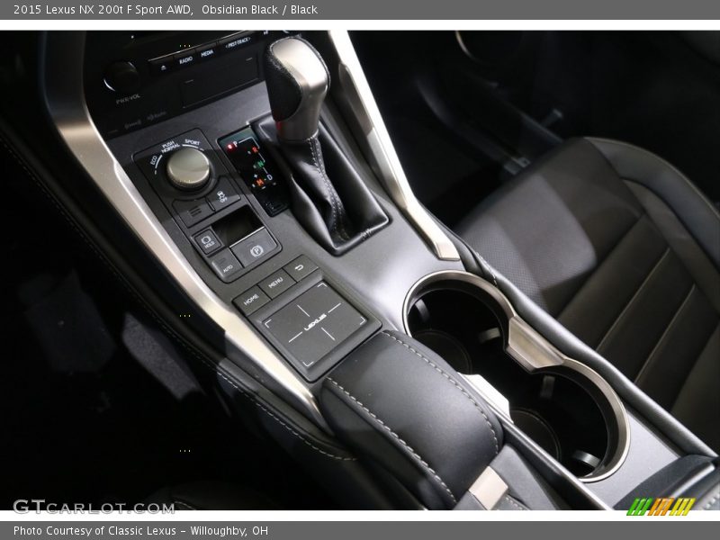  2015 NX 200t F Sport AWD 6 Speed ECT-i Automatic Shifter