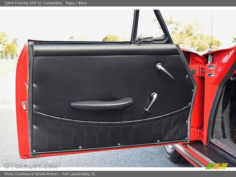 Door Panel of 1964 356 SC Convertible