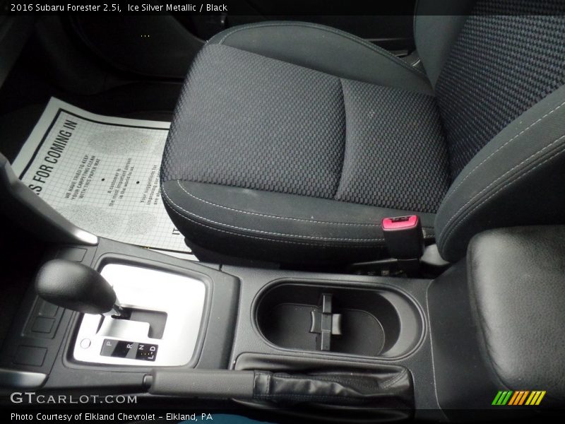 Ice Silver Metallic / Black 2016 Subaru Forester 2.5i