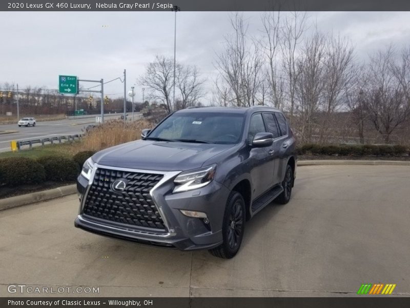 Nebula Gray Pearl / Sepia 2020 Lexus GX 460 Luxury