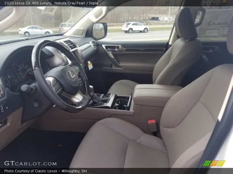 Nebula Gray Pearl / Sepia 2020 Lexus GX 460 Luxury