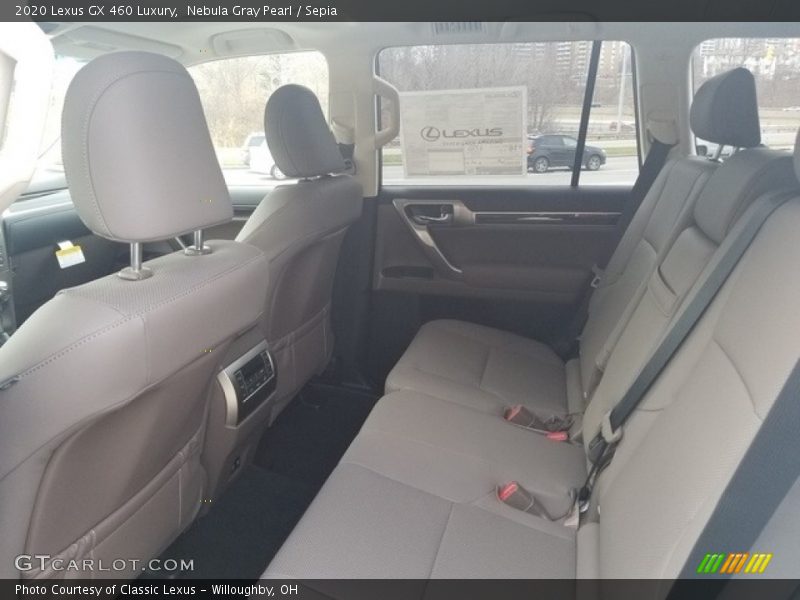 Nebula Gray Pearl / Sepia 2020 Lexus GX 460 Luxury